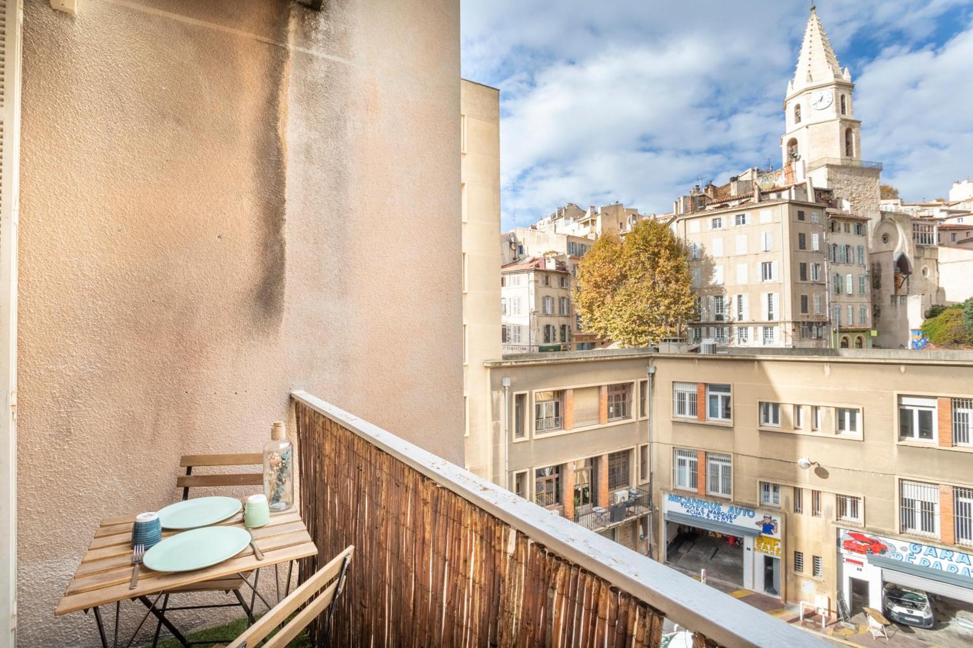 Chez Delphine - Confort Avec Terasse Sur Le Vieux Port Centre - Proche Du Panier Apartamento